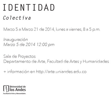 Identidad exhibition image