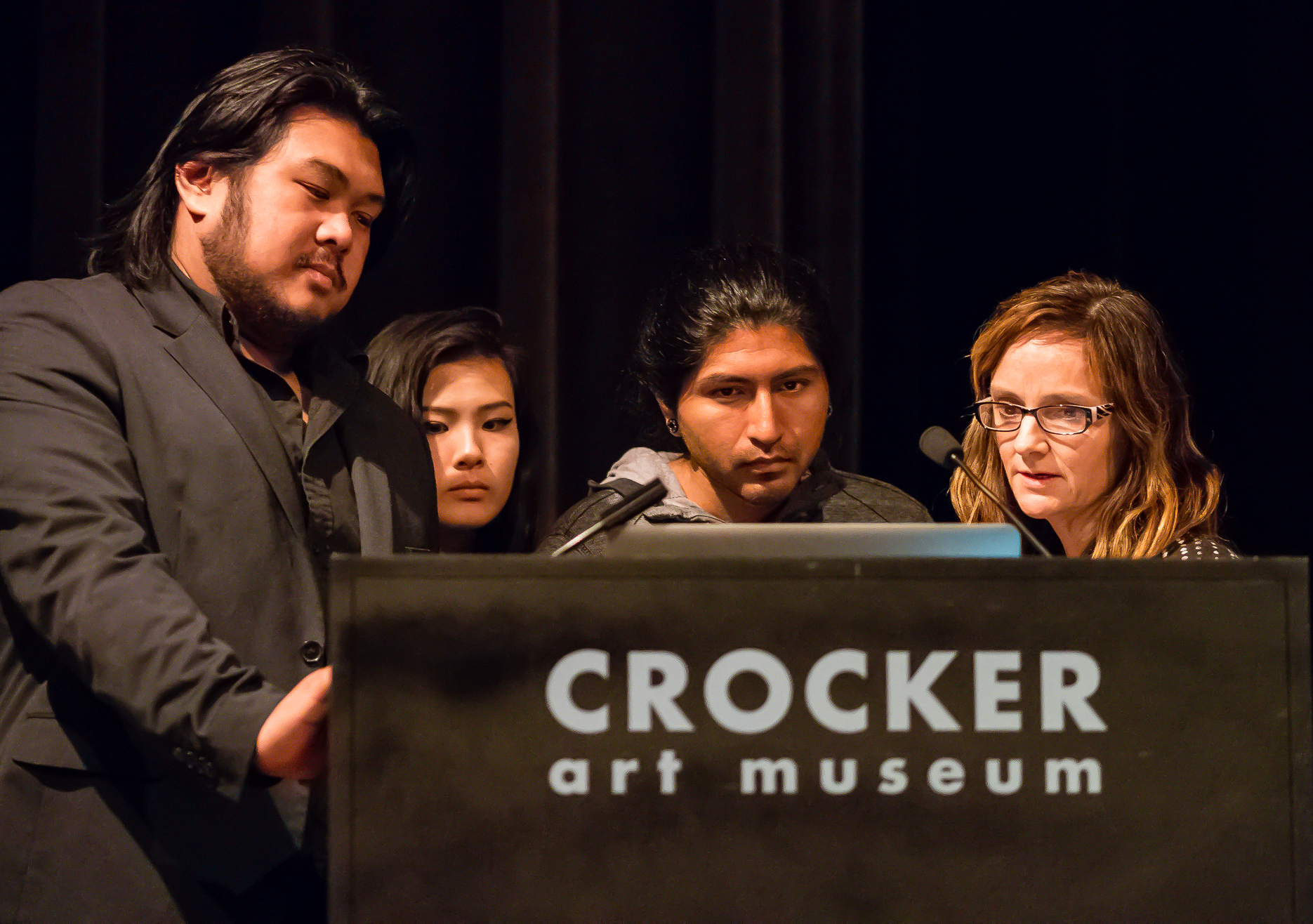 Presentation of In the Time of the Butterflies at the Crocker Art Museum for UCreate, fall 2017. Photo: Rik Keller